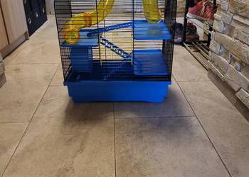 Klatka dla chomika piętrowa z tunelami