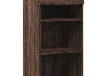 Szafka brązowy dąb 45x425x93 cm materiał drewnopochodny WM-846326