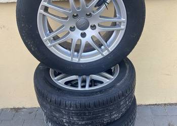 Felgi aluminiowe R16*5x112+opony letnie**