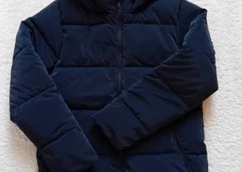 Ciepła puchowa kurtka z kapturem