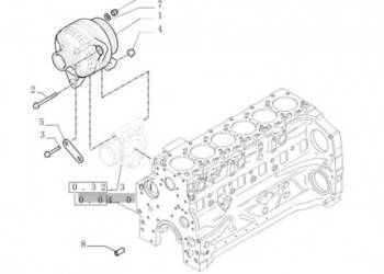 New Holland T6010 Alternator 14v, 150a, w/ pulley 84141453