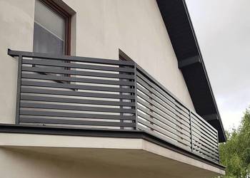 Balustrada balkonowa metalowa stalowa barierka Alfa60