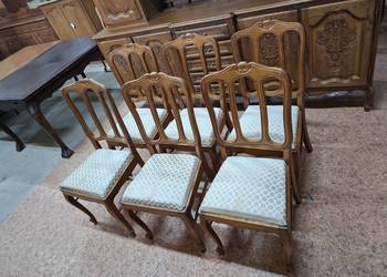 Krzesła ludwikowskie 6 sztuk