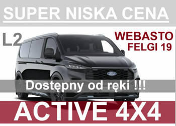 Ford Tourneo Custom Active L2 A8 170KM 4x4 Elektr. Drzwi Kamera 360 Super …
