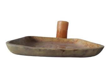 Talerz ceramiczny ręcznie wykonany.