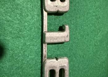 Emblemat aluminiowy BMW e21 Logo 318 bardzo stary grube aluminium