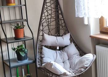 fotel wiszący kokon bujak