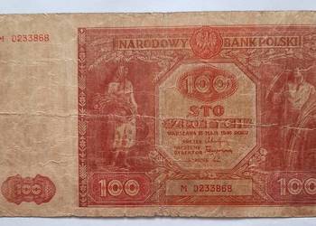 Banknot 100 Złotych 1946 (I)