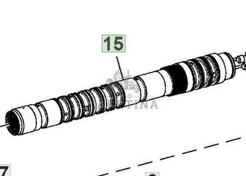 John Deere IVT AUTOPOWER 6820 6920 6920S Wał CZĘŚCI L156676