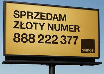 ? Sprzedam złoty numer ORANGE: 888 222 377 ?  Niepowtarzalny, prestiżowy