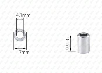M4X10 DYSTANS ALUMINIOWY TULEJKA 3D DRUKARKA DYSTANS BEZ GWINTU V-SLOT