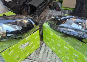 Lampy przód skoda fabia 3 komplet prawa lewa