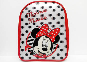 Plecak z Minnie Mouse dla dziewczynki / przedszkolaka [holograficzny]