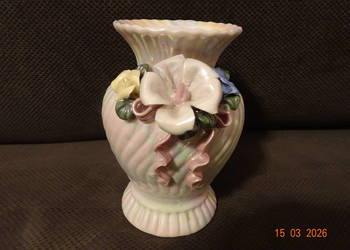 wazon ceramiczny perłowy lata 90-te