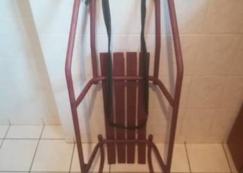 Duże i lekkie  sanki metalowe ze sznurkiem. Dl. Sanek 96cm.