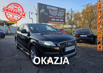Audi Q7 3.0 TDI 240 KM, Quattro, S-line, Automat, Alu 20", LED, Xenon, Kli…