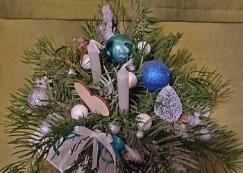 Ekowianek Wianek świąteczny bożonarodzeniowy 40-45 cm