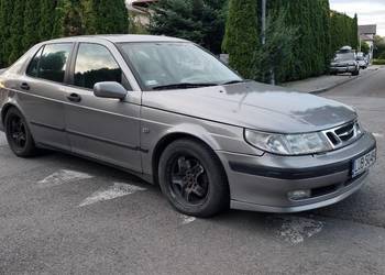 Saab 9-5 2.3 turbo, 95, 2.3t, lpg, hak, uszkodzony