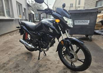 Honda CB125F, 2024, kat. B, jak nowa, zadbana, LED