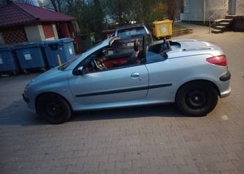 Peugeot 206cc cabrio dobry stan,opłaty 08.2026r