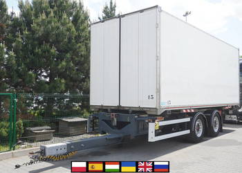Przyczepa kontenerowa przejazdowa Fruehauf 18 EPAL / 2021 / osie SAF_230121