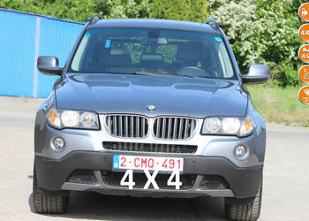 BMW X3 2010r. 2.0 Diesel 177KM 4x4 napęd PÓŁSKÓRY Alusy Klimatyzacją Opłac…