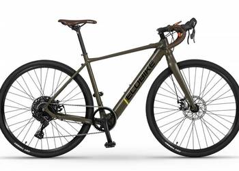 Rower elektryczny Ecobike Forest 19 Cali Zielony 28" 10 biegów Gravel NOWY