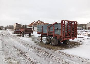 Rozrzutnik Obornika Cynkomet 8 Ton Tandem MożliwośćTRANSPOR