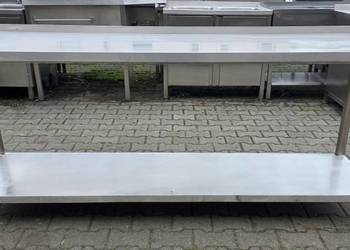 Stół Gastro z Półką - 200/60/85 cm - M.1178 N