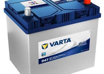 Akumulator VARTA Blue Dynamic D47 60Ah 540A EN P+ Japan