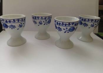 Kieliszki do jajek, wzór cebulowy