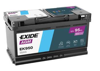 Akumulator 95Ah 850A EN EXIDE AGM START&STOP EK950