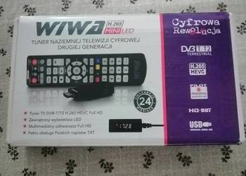 TUNER NAZIEMNEJ TV DVB-T/T2 HEVC FUL HD CYFROWEJ