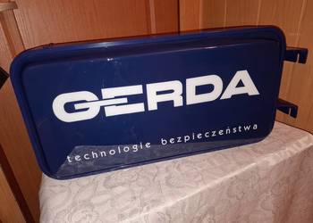 Kaseton Świetlny Reklamowy ,,GERDA" Vintage Retro Loft Semafor NOWY !!