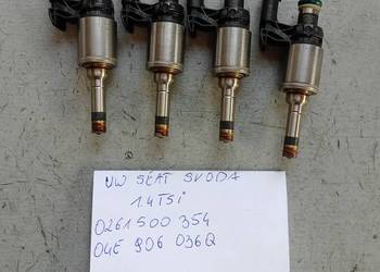 Sprawdzony wtryskiwacz 1.4 TSI 0261500354 04E906036Q