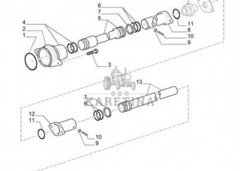 New Holland T6010 Osłona 87656935