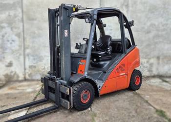 Linde H25 - TRIPLEX z wolnym skokiem - niski przebieg - wózek widłowy