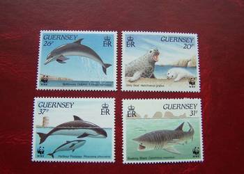 Guernsey 1990 MNH Mi. 497/00 Fauna Ssaki Morskie  a