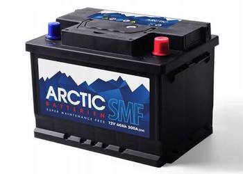 Akumulator samochodowy Arctic 12V 60Ah 500A Radomsko ul. Krakowska 17