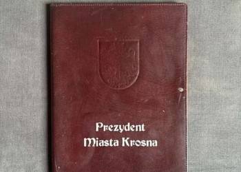 Teczka na dokumenty Prezydent Miasta Krosna