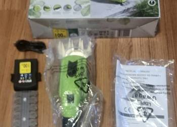 Akumulatorowe nożyce do trawy i żywopłotu 2w1 Gardenic