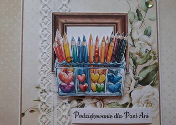 Podziękowanie personalizowane dla przedszkolaki