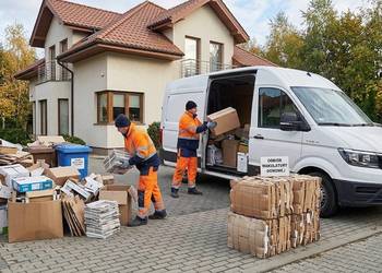 Wywożenie makulatury, kartonów, Bielany Wrocławskie, Siechnice, Radwanice,