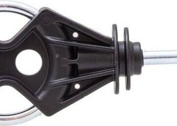 Izolator bramowy X³ galwanizowany, czarny, 6 szt. 446560061