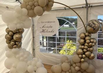 Komunia Święta - balony na komunię - ścianka do zdjęć