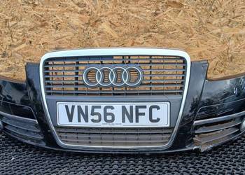 AUDI A6 C6 ZDERZAK PRZÓD GRILL HALOGEN LY9W