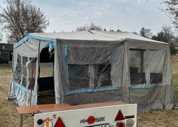 Przyczepa Kempingowa Namiotowa z przedsionkiem itd