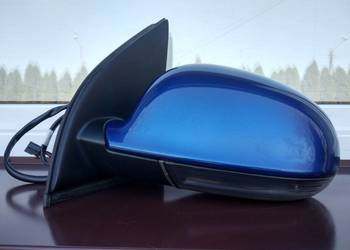 VW Golf V 5 lusterko zewnętrzne lewe kierowcy elektryczne LC5J 7 PIN