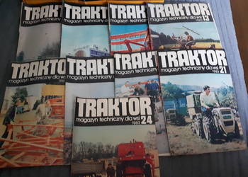Traktor 9 szt 1983 nr.1, 10, 12, 13, 15, 18, 19, 21, 24