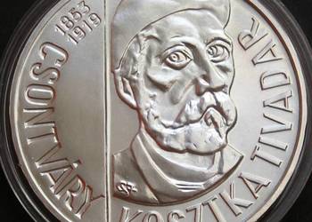 Węgry 200 forintów 1977  - KOSZTKA - SREBRO - stan menniczy -